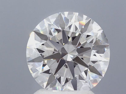 3.09 Carat Ideal Round Brilliant Lab Diamond