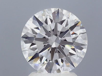 3.04 Carat Round Brilliant Lab Created Diamond