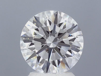 3.08 Carat Round Brilliant Lab Created Diamond